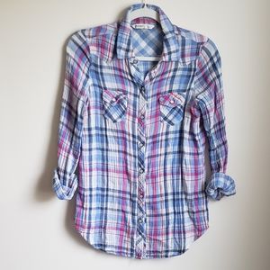 Old Navy Flannel Button Down Shirt